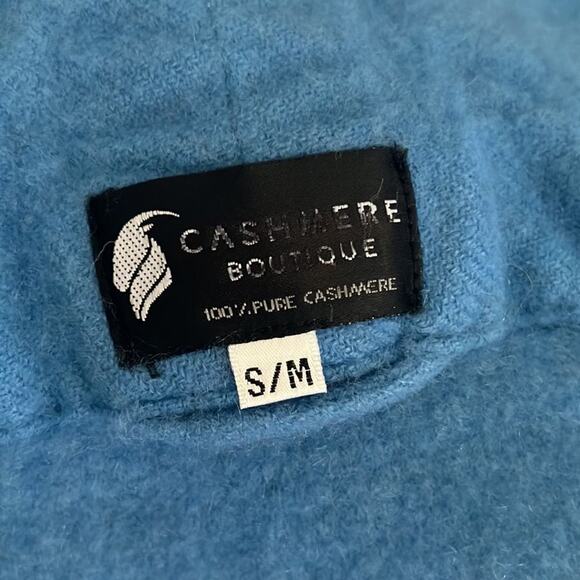 CASHMERE BOUTIQUE 100% CASHMERE ROBE SIZE S/M - Picture 5 of 7